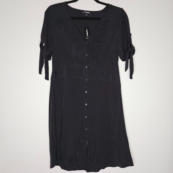 NWT Express Women's Black Dress Size Small - Picture 1 of 7